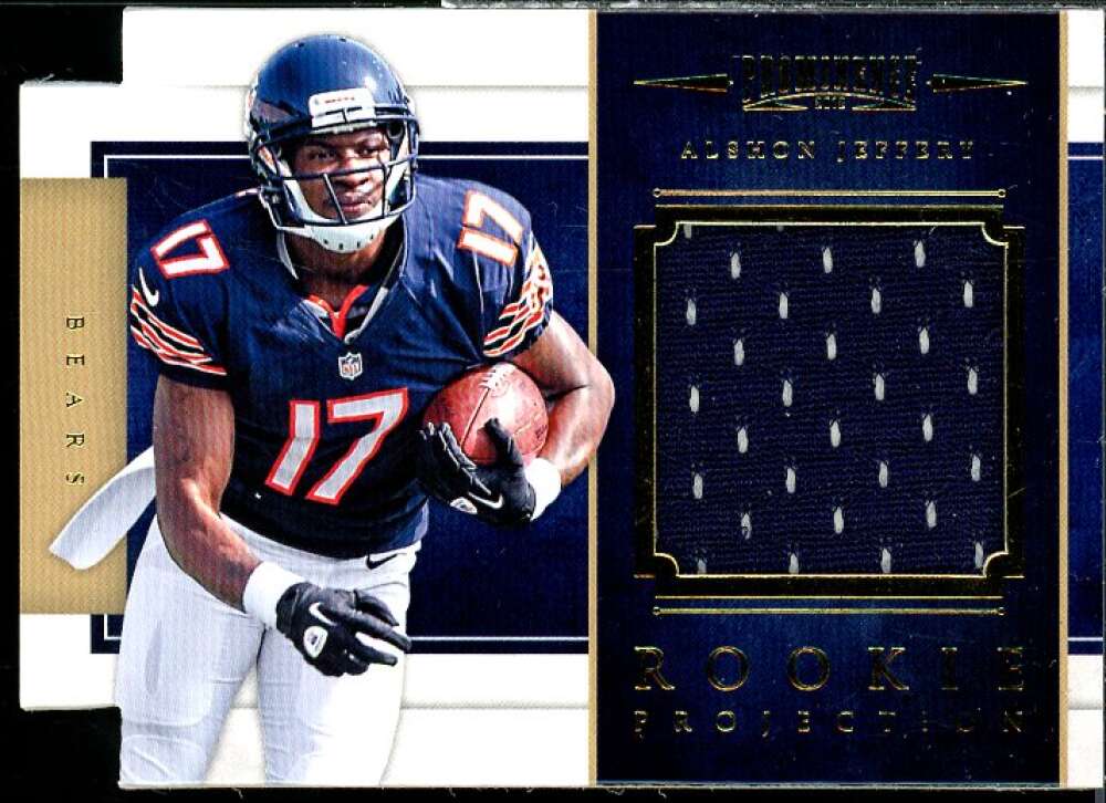 Alshon Jeffery Rookie 2012 Panini Prominence Rookie Projection Materials #33  Image 1