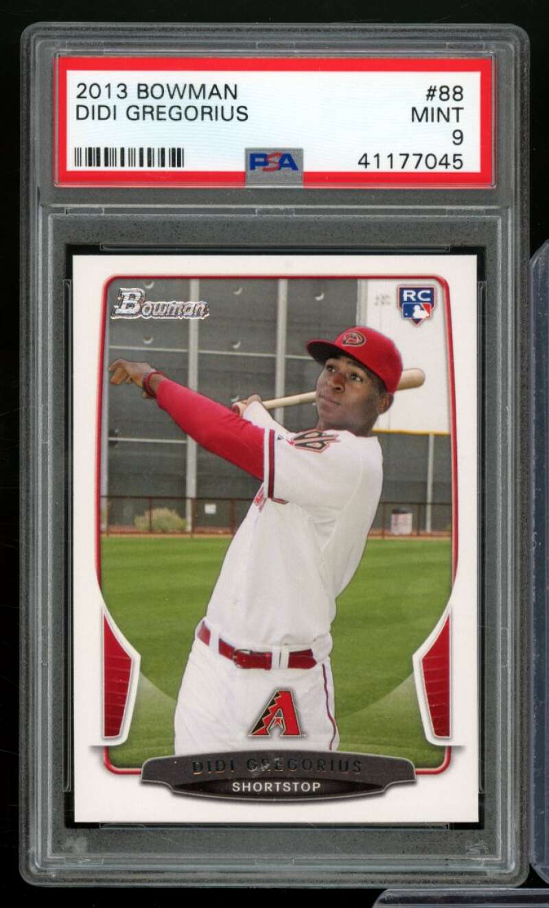 Didi Gregorius Rookie Card 2013 Bowman #88 PSA 9 Image 1