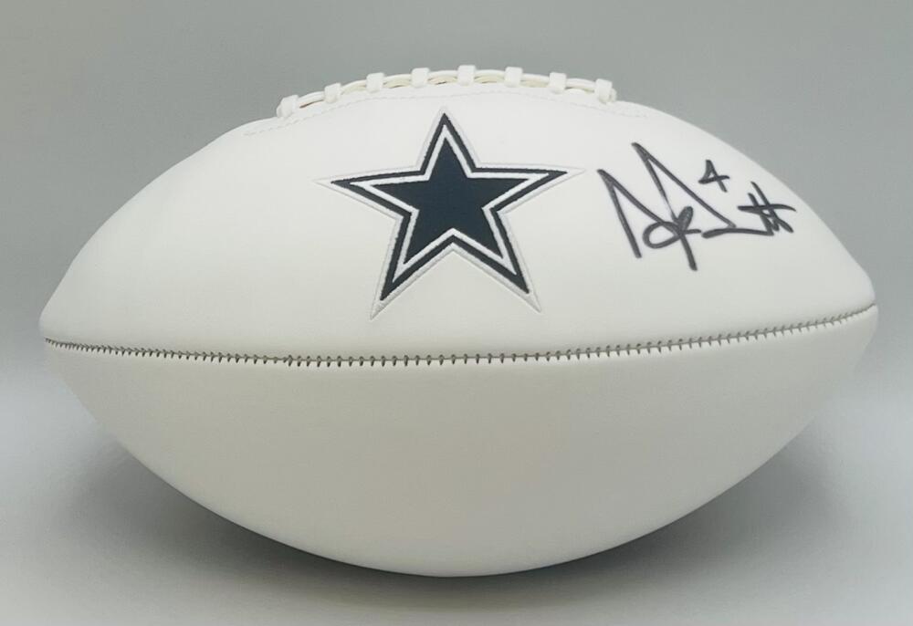 Dak Prescott Autograph Signed Cowboys Football Full Size Fanatics Authentic   Image 1