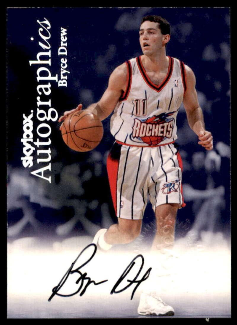 Bryce Drew Card 1999-00 SkyBox Premium Autographics #27  Image 1