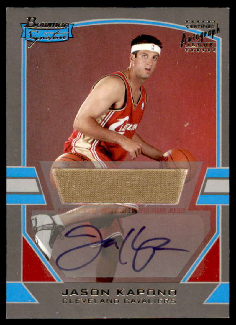 Jason Kapono Card 2003-04 Bowman Signature Edition Silver #95  Image 1