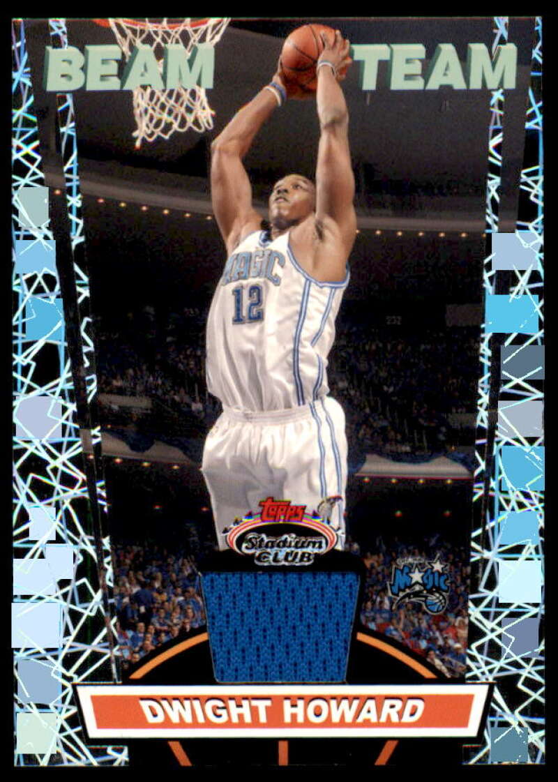 Dwight Howard C Card 2007-08 Stadium Club Beam Team Relics #DH  Image 1