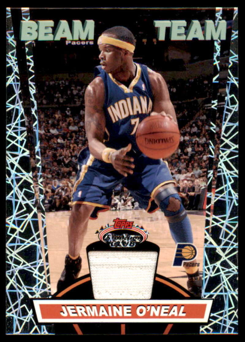 Jermaine O'Neal Card 2007-08 Stadium Club Beam Team Relics #JO  Image 1