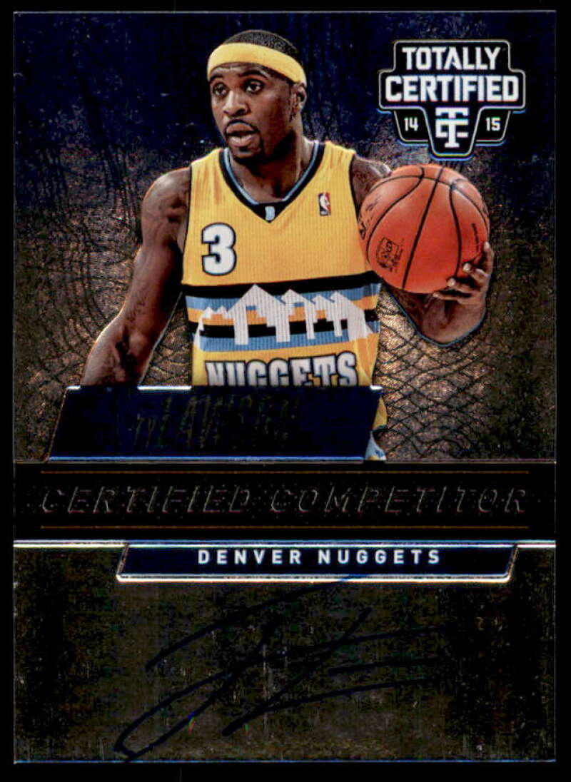 Ty Lawson Card 2014-15 Totally Certified Competitor Autographs #CTL  Image 1