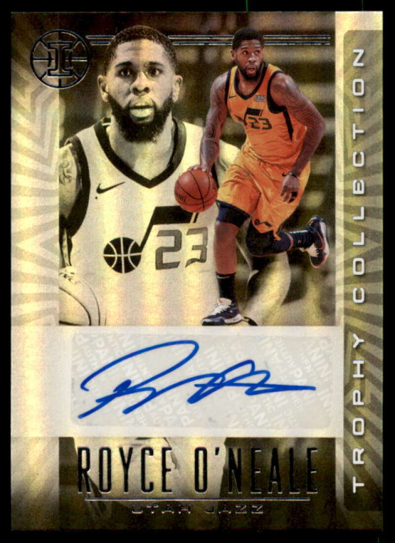 Royce O'Neale Card 2019-20 Panini Illusions Trophy Collection Signatures #7  Image 1