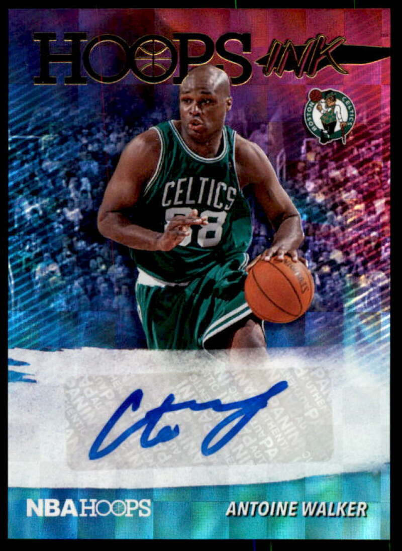 Antoine Walker Card 2019-20 Hoops Hoops Ink #11  Image 1