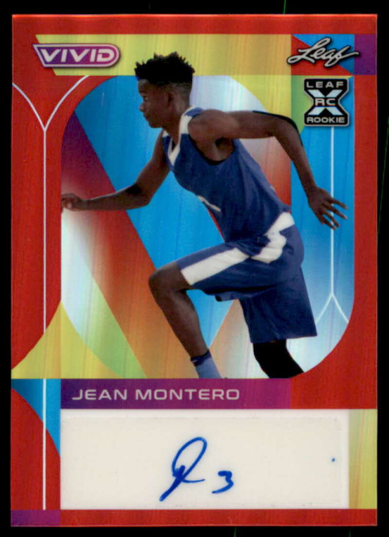 Rookie Card 2023 Leaf Vivid Jean Montero #BA-JM1  Image 1