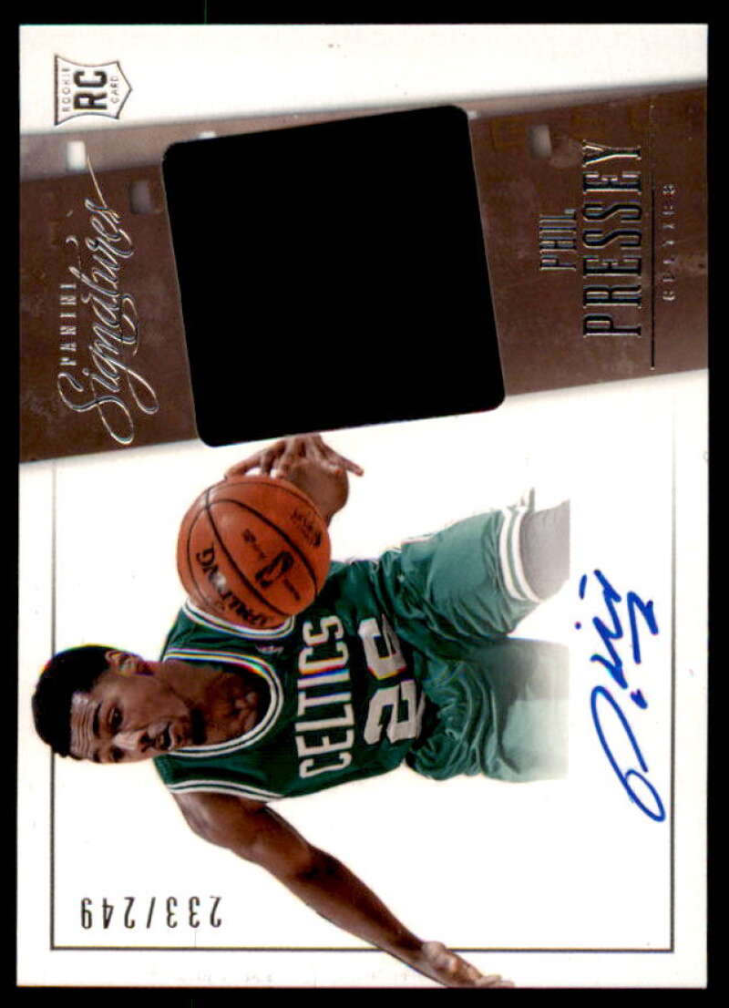 Phil Pressey Card 2013-14 Panini Signatures Film Rookie Autographs #22  Image 1