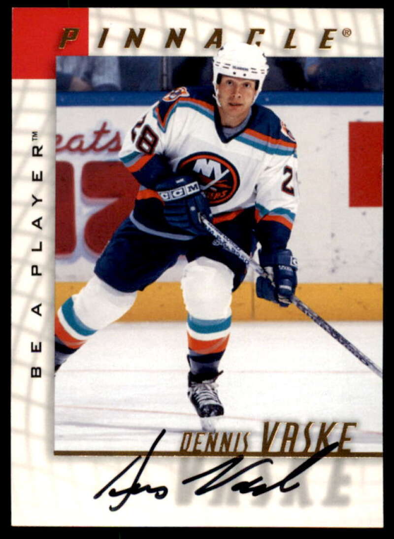 Dennis Vaske Card 1997-98 Be A Player Autographs #120  Image 1