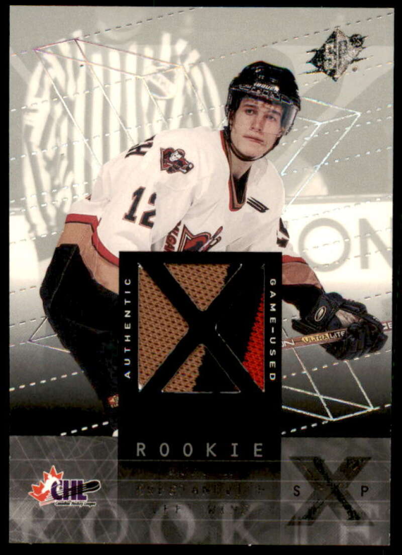 Jordan Krestanovich JSY Rookie Card 2000-01 SPx #126  Image 1