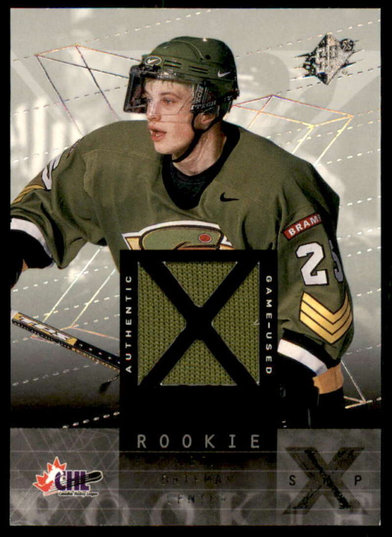 Jeff Bateman JSY Rookie Card 2000-01 SPx #129  Image 1