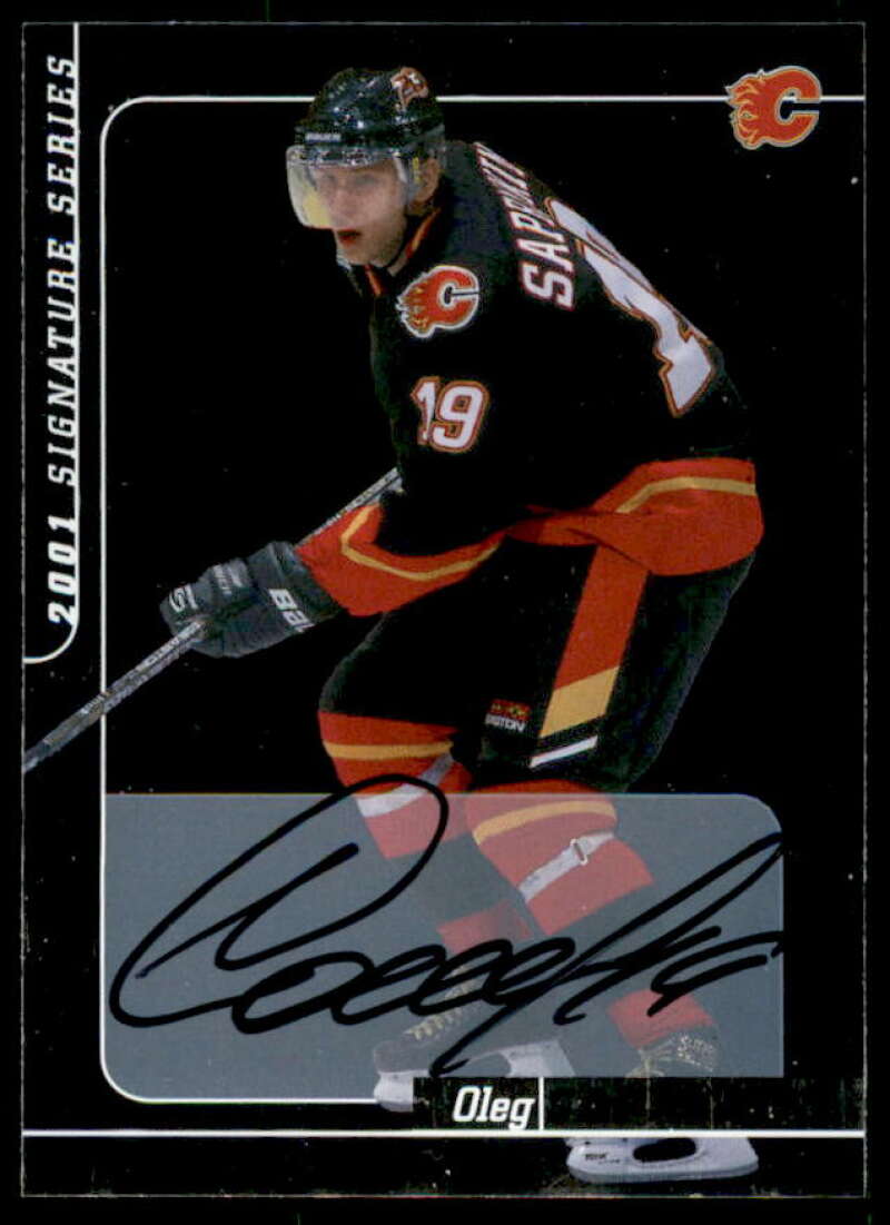 Oleg Saprykin Card 2000-01 BAP Signature Series Autographs #232  Image 1