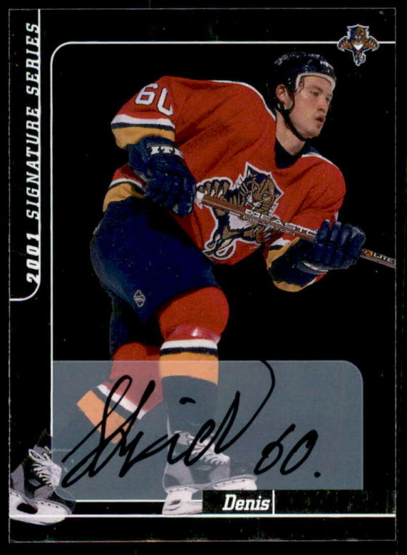 Denis Shvidki Card 2000-01 BAP Signature Series Autographs #245  Image 1