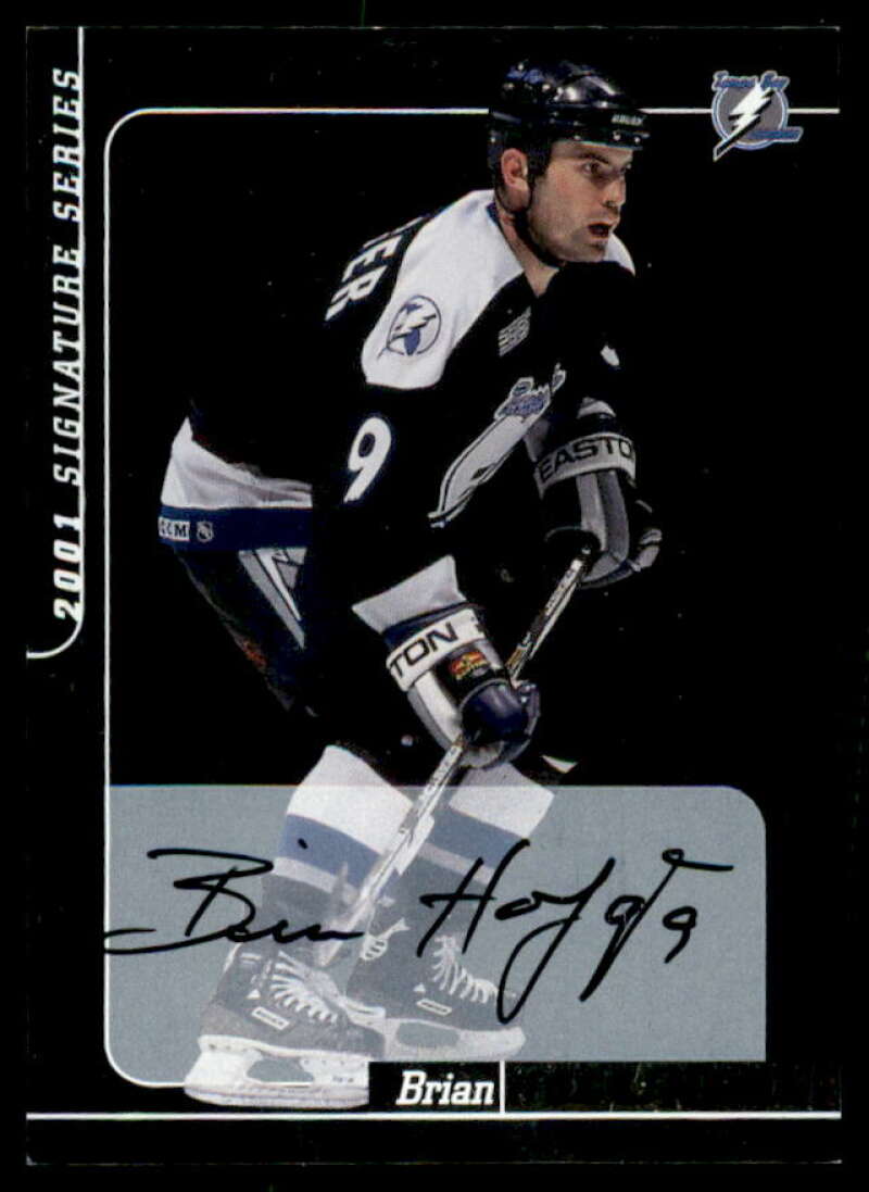 Brian Holzinger Card 2000-01 BAP Signature Series Autographs #21  Image 1