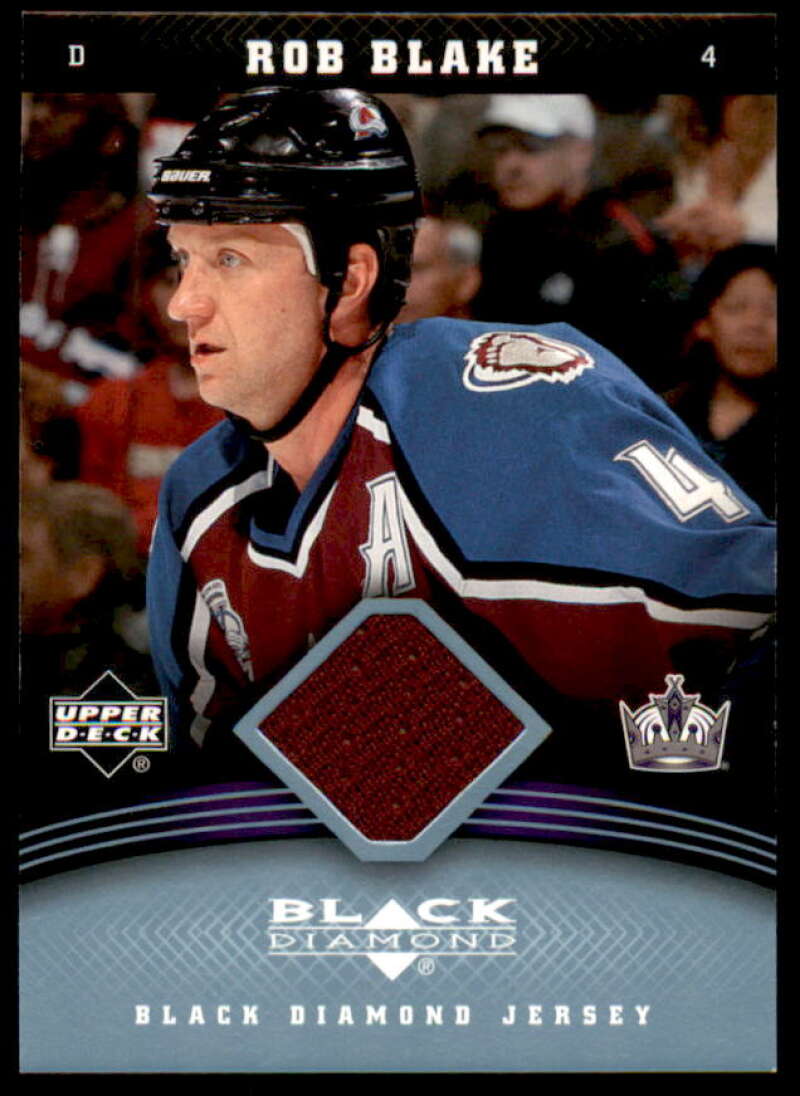 Rob Blake Card 2006-07 Black Diamond Jerseys #JRO  Image 1