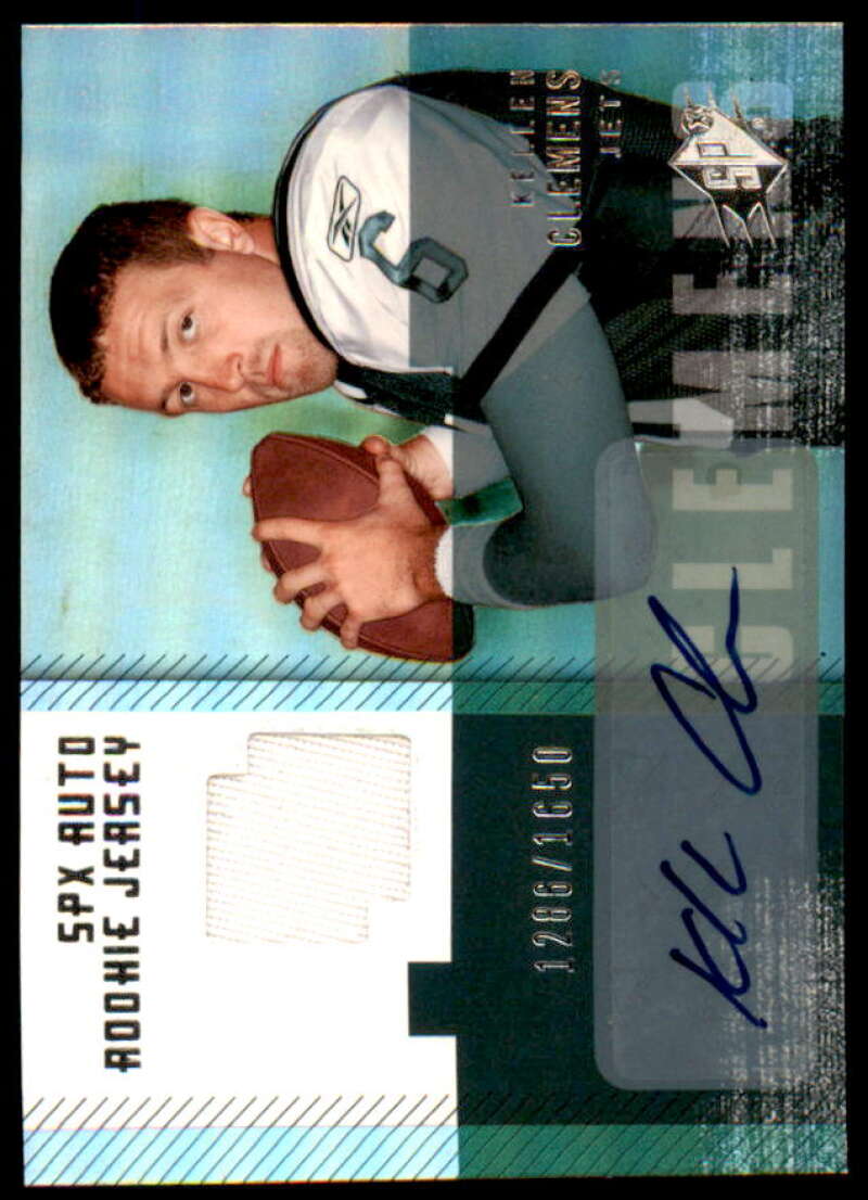 Kellen Clemens JSY AU Rookie Card 2006 SPx #205  Image 1