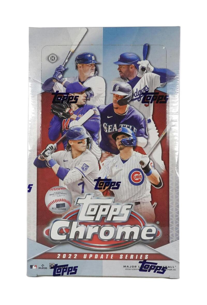 2022 Topps Chrome Update Series Baseball Hobby Box Image 1