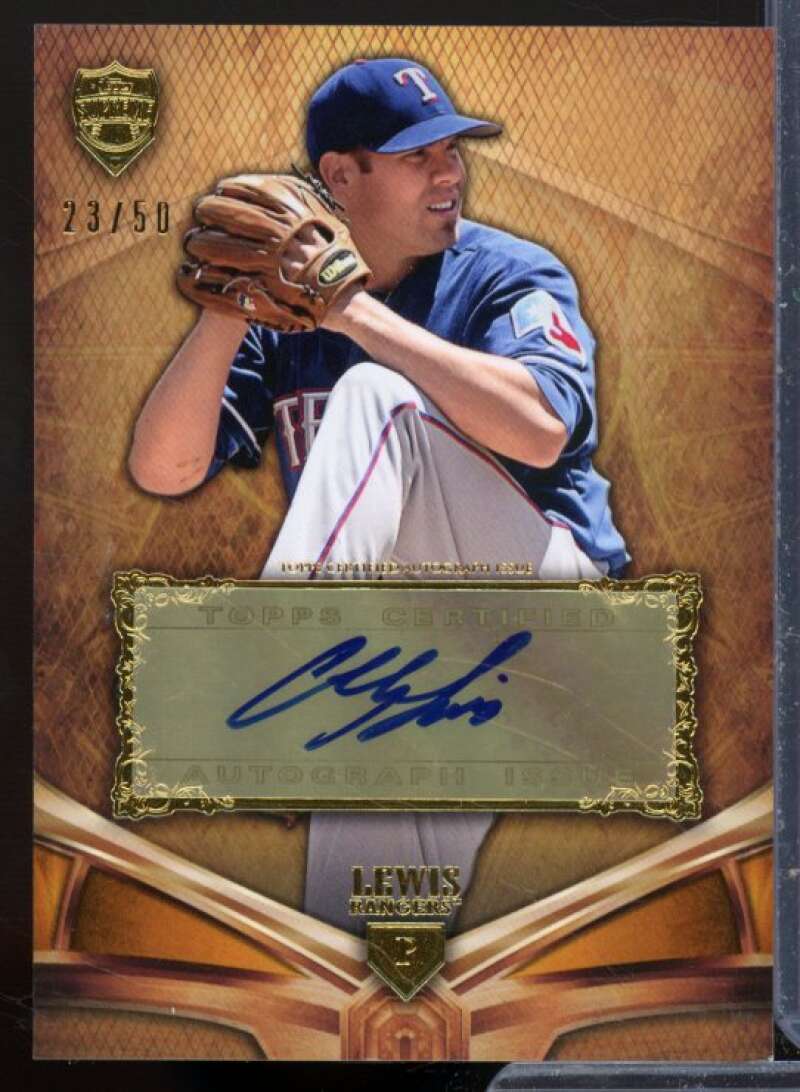 Colby Lewis Card 2013 Topps Supreme Autographs #SACL  Image 1