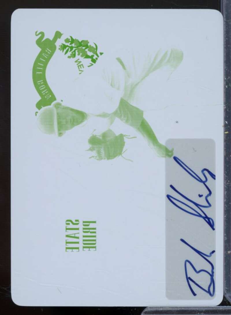 Braden Shipley 2013 Leaf Metal Draft State Pride Printing Plates Yellow #BS1  Image 1