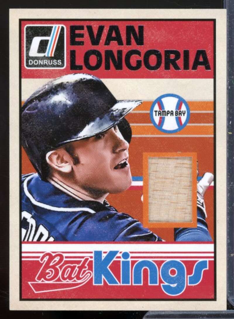 Evan Longoria Card 2014 Donruss Bat Kings #42  Image 1