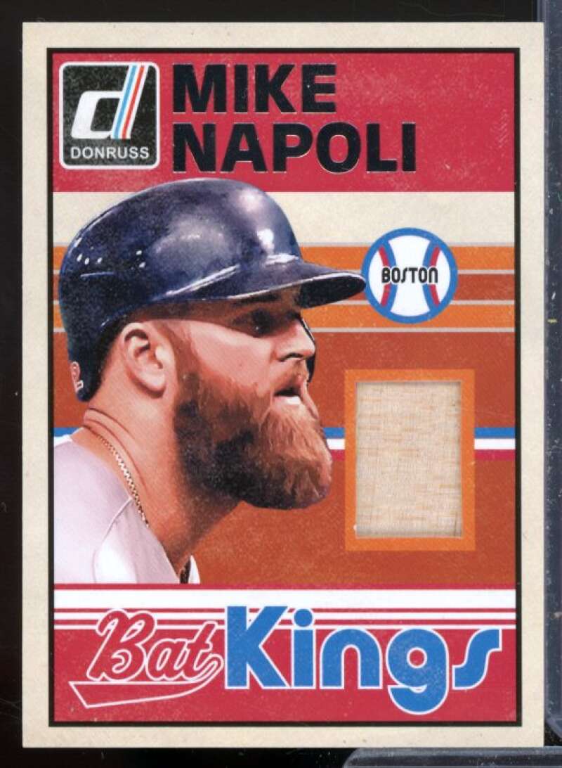 Mike Napoli Card 2014 Donruss Bat Kings #34  Image 1