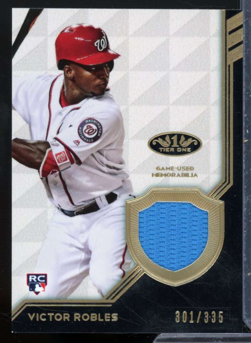Victor Robles Card 2018 Topps Tier One Relics #T1RVR  Image 1