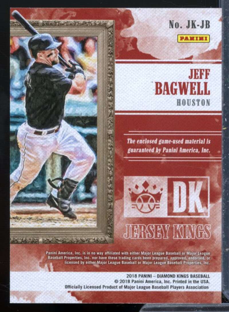 Jeff Bagwell Card 2018 Diamond Kings Jersey Kings #12  Image 2