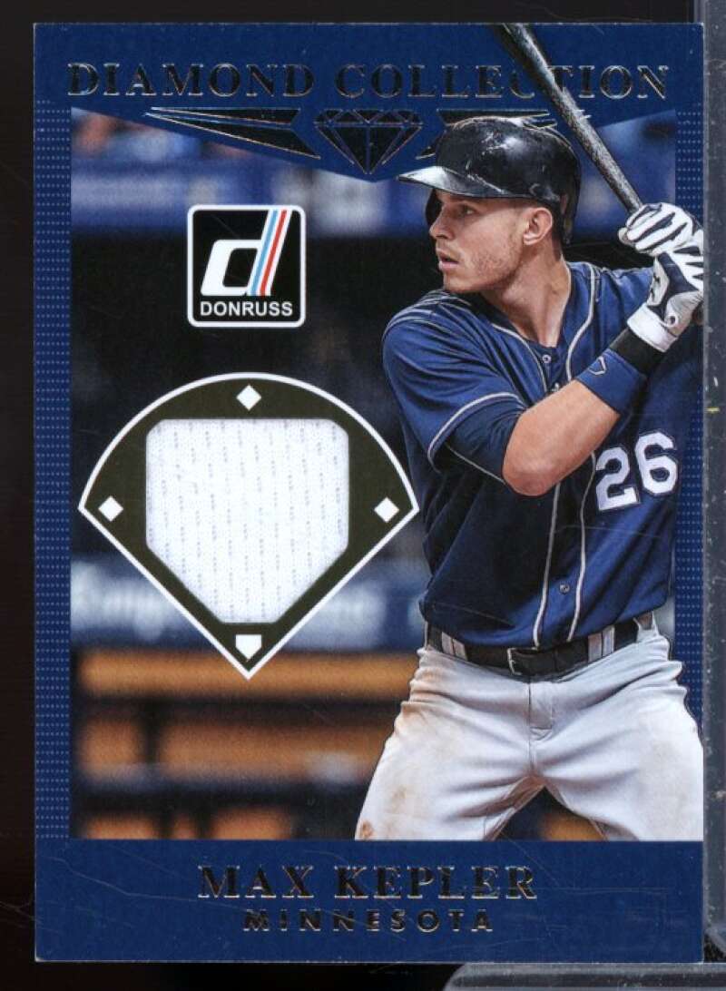 Max Kepler Card 2017 Donruss Diamond Collection Memorabilia #DCMK  Image 1