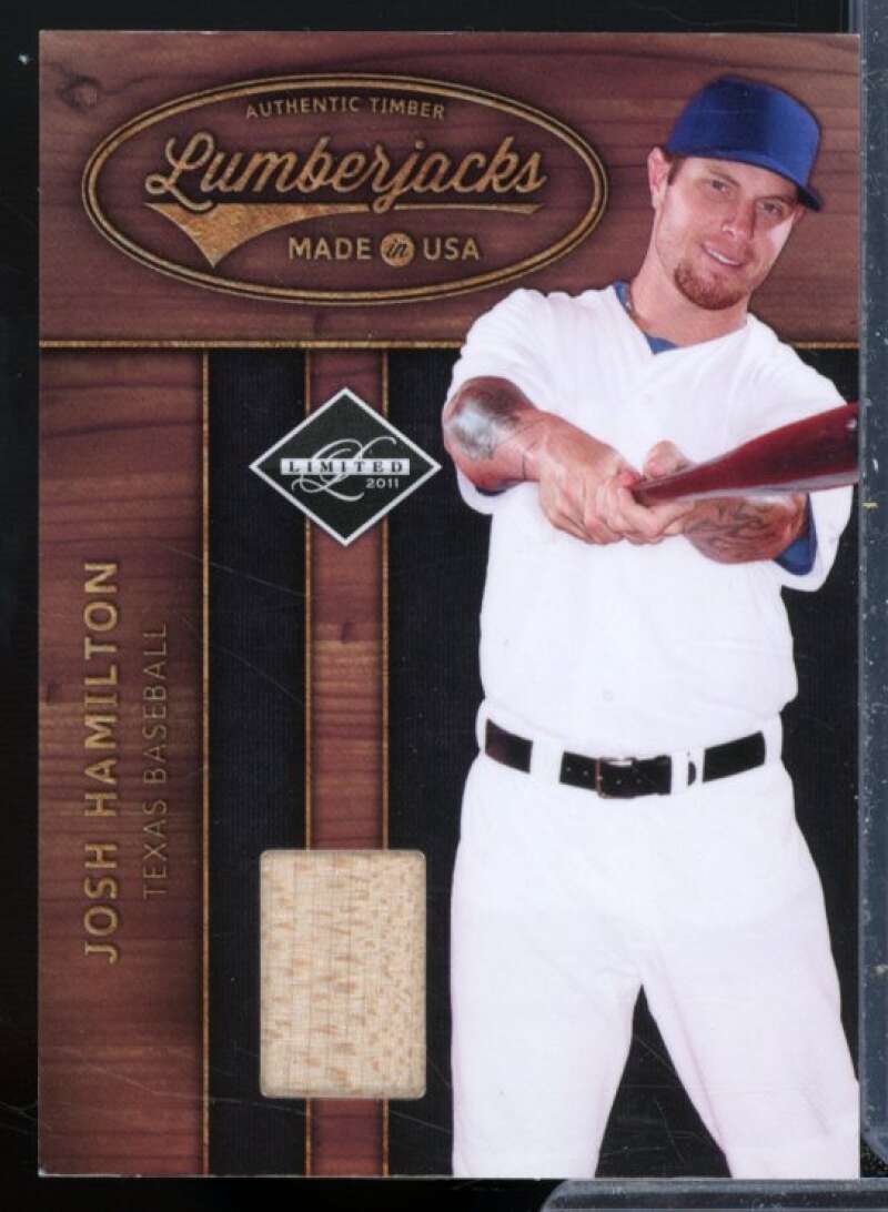 Josh Hamilton Card 2011 Limited Lumberjacks Bats #1  Image 1