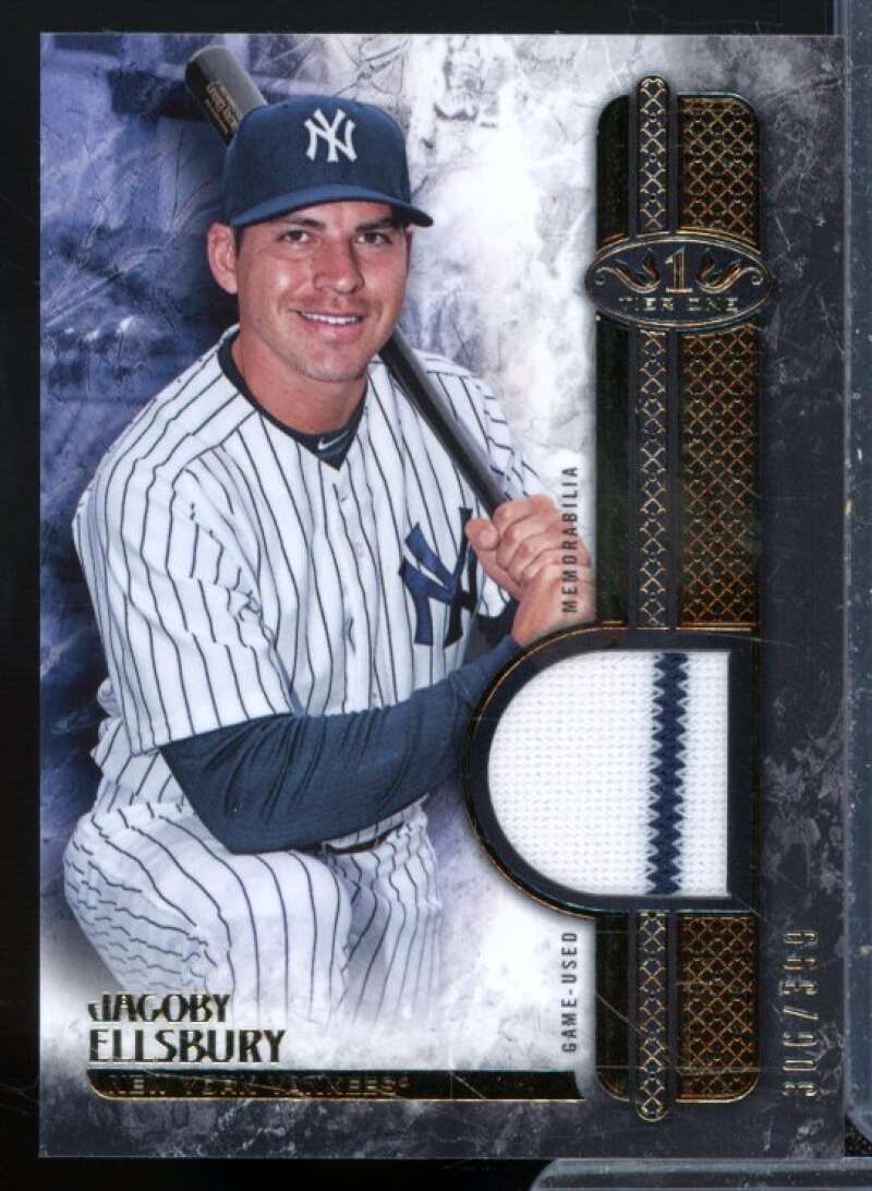 Jacoby Ellsbury Card 2016 Topps Tier One Relics #T1RJE  Image 1