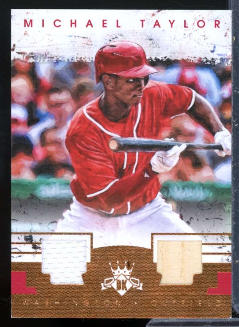 Michael Taylor Card 2016 Diamond Kings DK Materials Bronze #DKMMT  Image 1