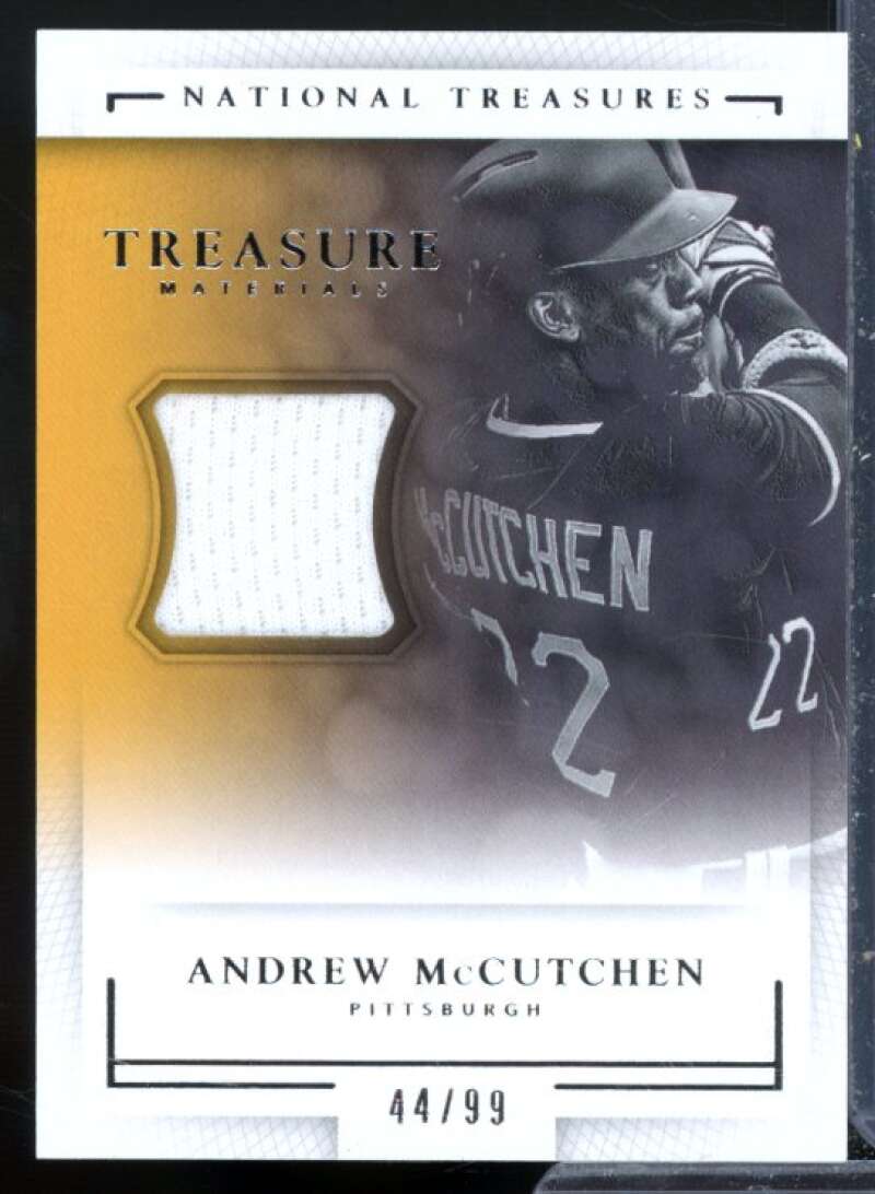 Andrew McCutchen Card 2016 National Treasures Treasure Materials #TMAM  Image 1
