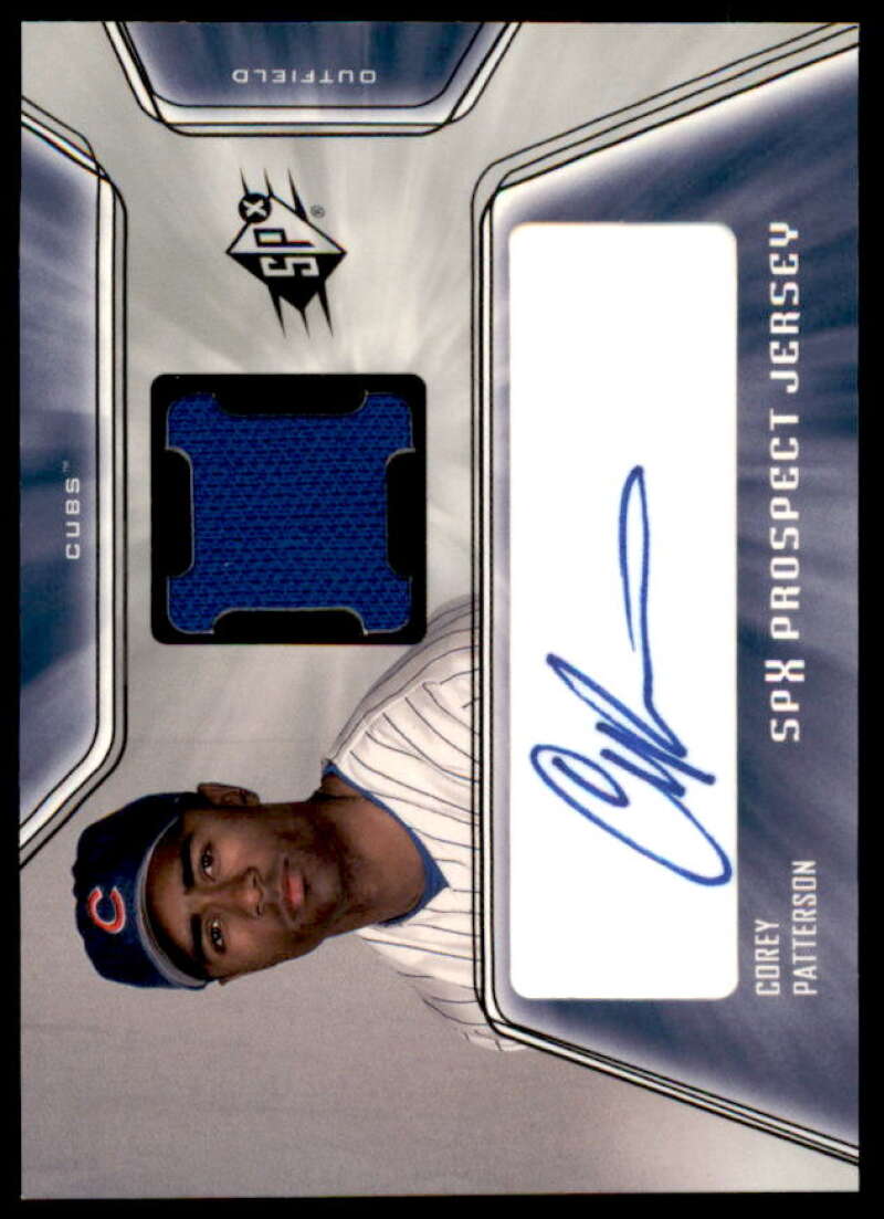 Corey Patterson JSY AU Card 2001 SPx #147  Image 1