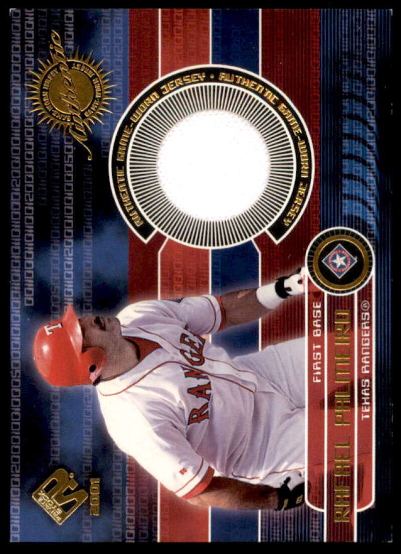 Rafael Palmeiro Jsy Card 2001 Private Stock Game Gear #174  Image 1