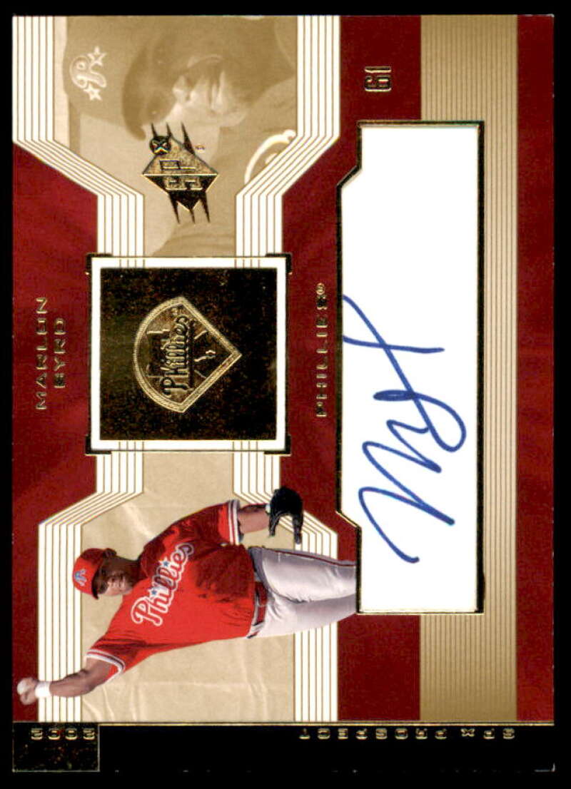 Marlon Byrd AU Card 2002 SPx #124  Image 1