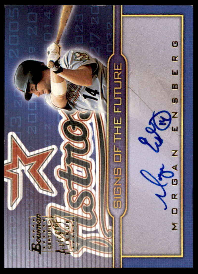 Morgan Ensberg E Card 2002 Bowman Draft Signs of the Future #ME  Image 1