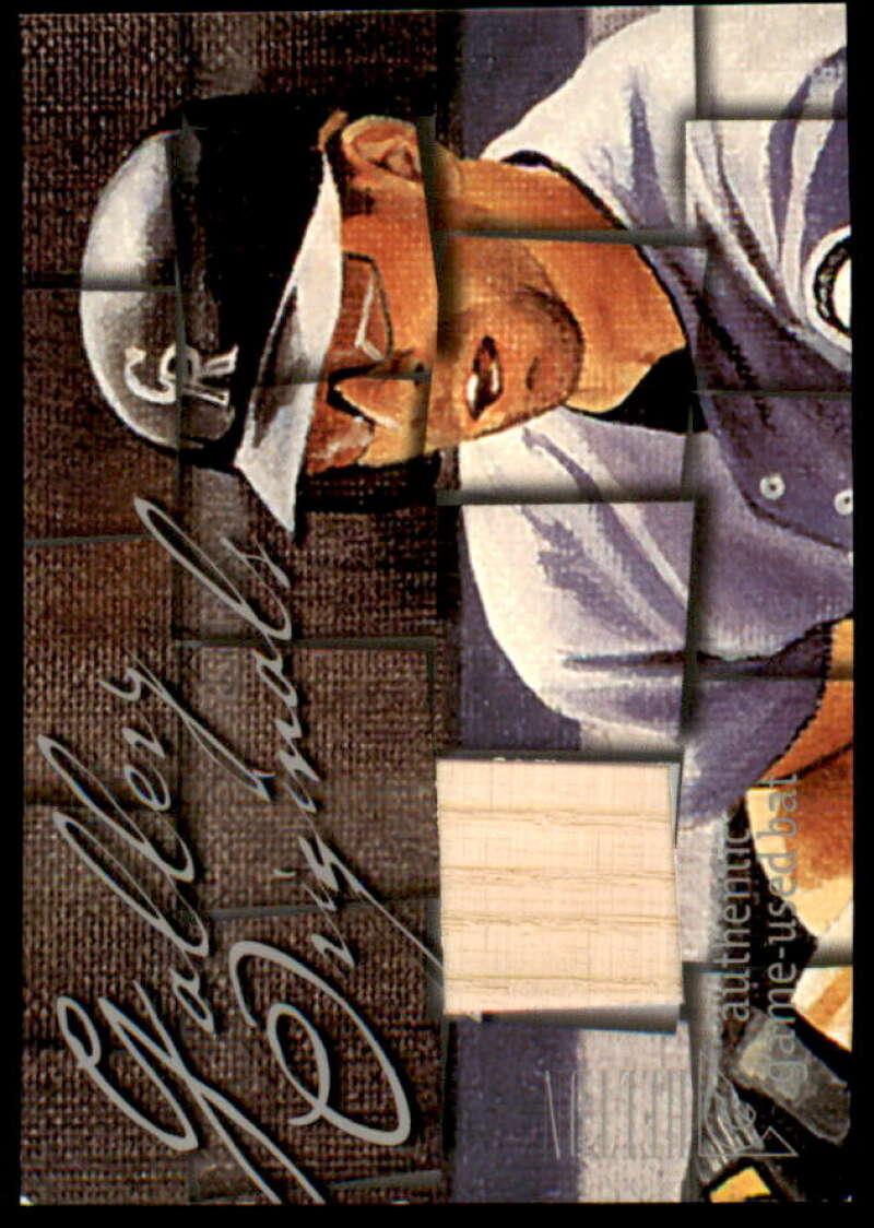 Todd Helton Card 2003 Topps Gallery Originals Bat Relics #TH  Image 1