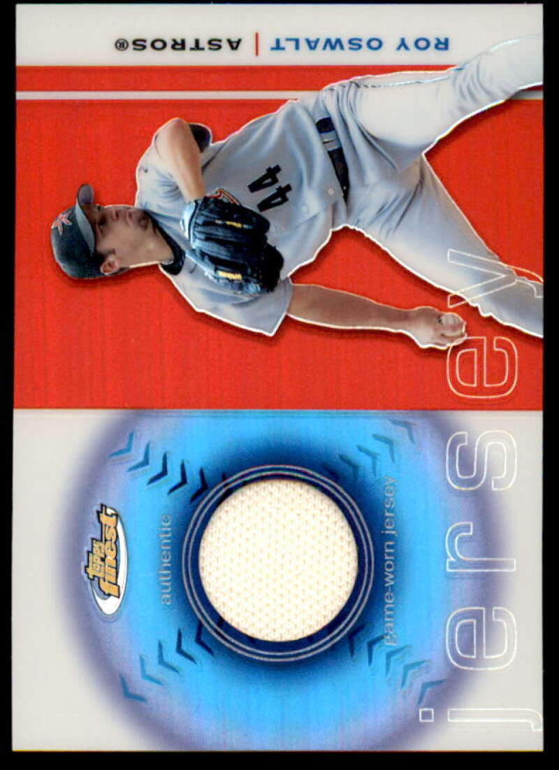 Roy Oswalt G Card 2003 Finest Uniform Relics #RO  Image 1