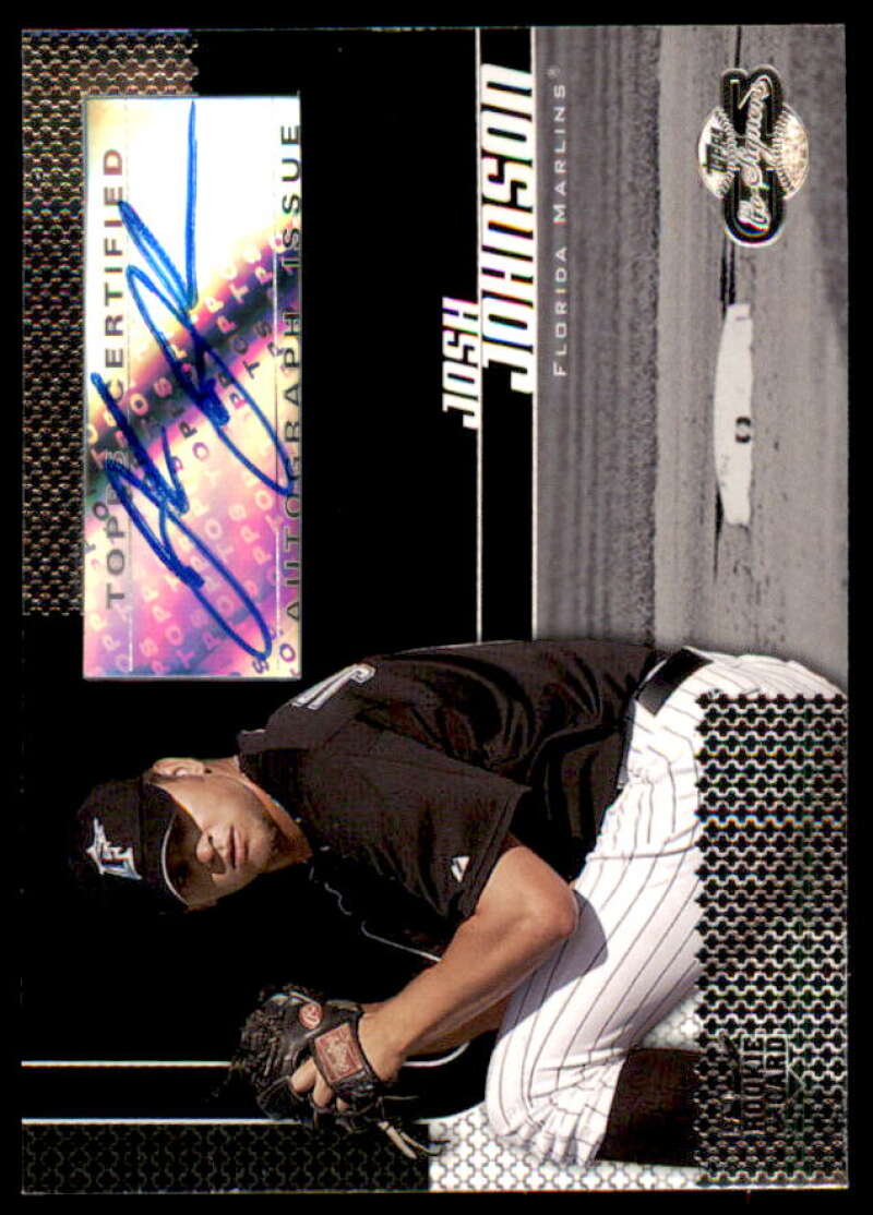 Josh Johnson AU G Rookie Card 2006 Topps Co-Signers #106  Image 1