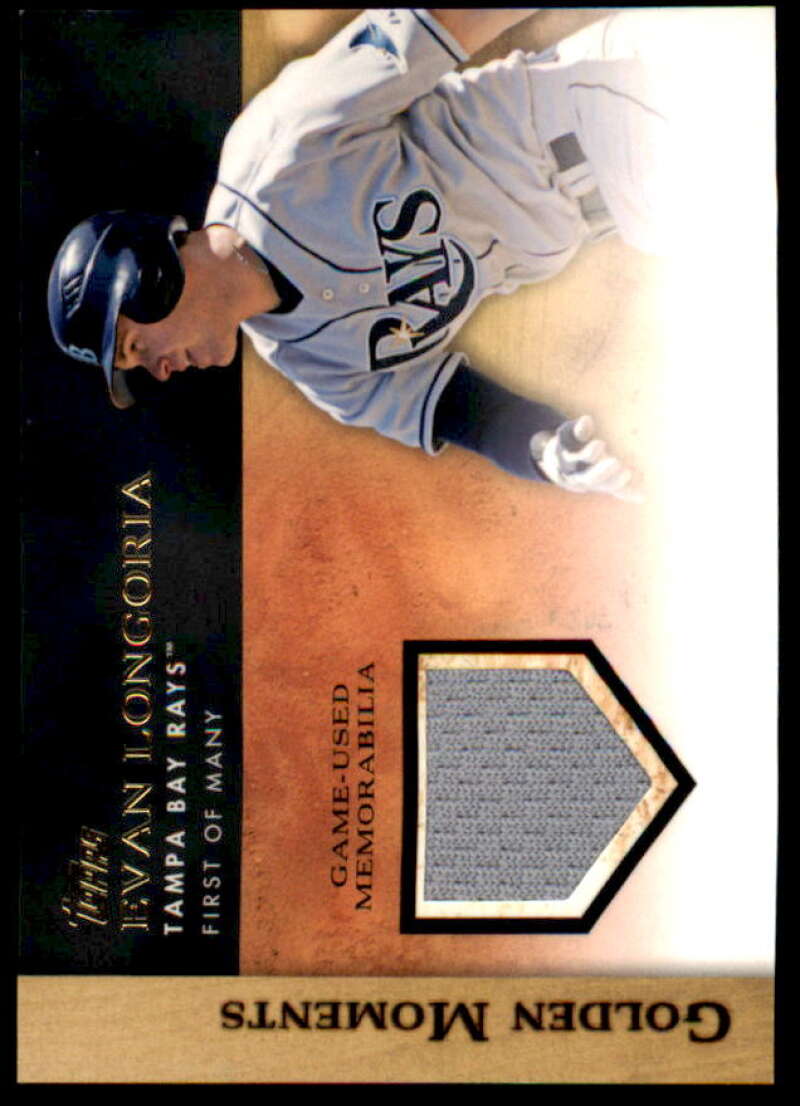 Evan Longoria S2 Card 2012 Topps Golden Moments Relics #ELO  Image 1