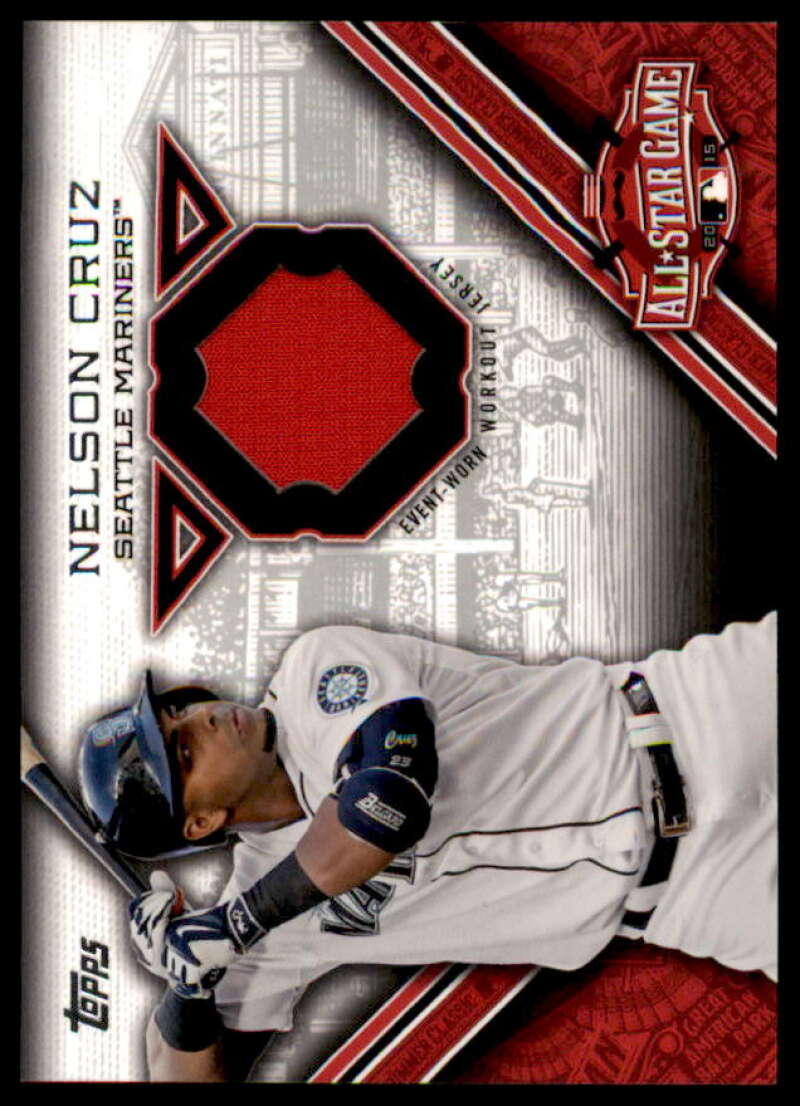 Nelson Cruz Card 2015 Topps Update All Star Stitches #STITNC  Image 1