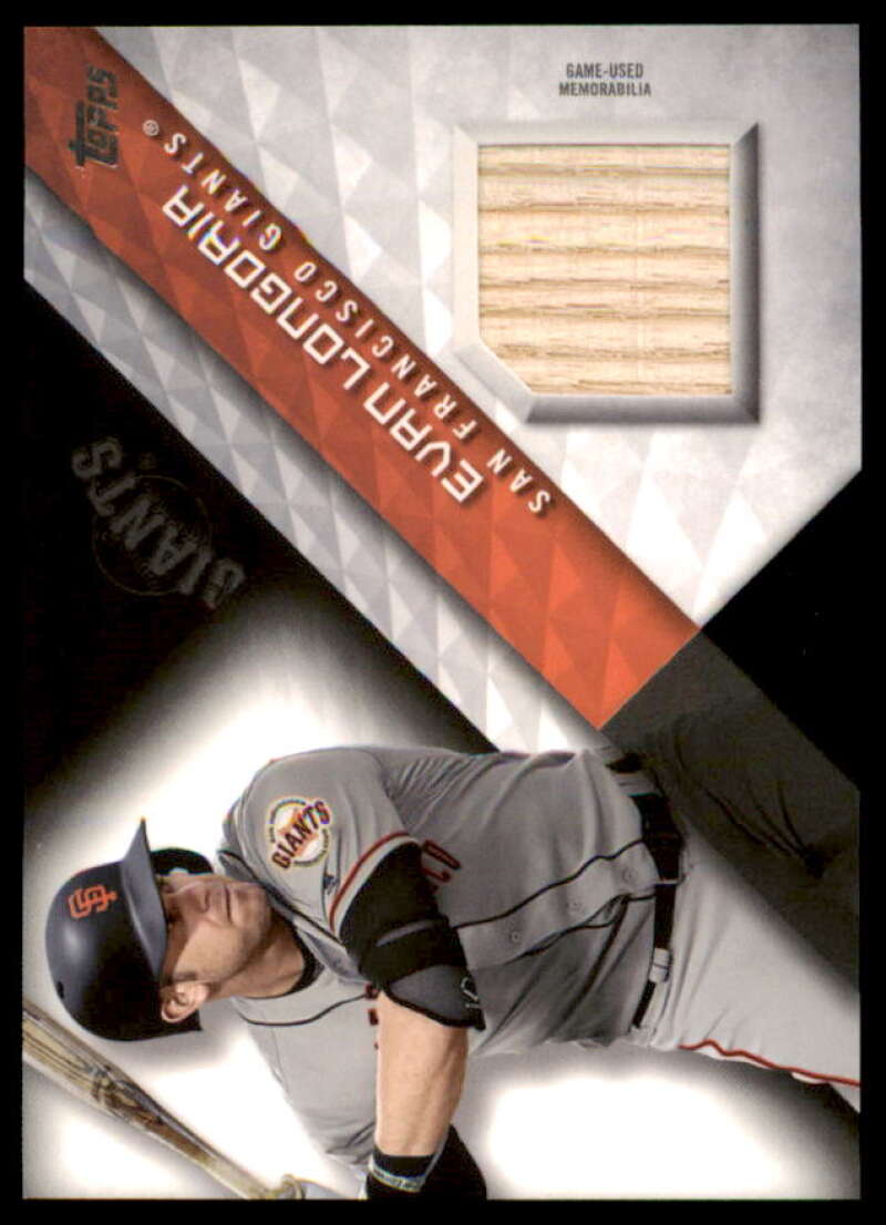 Evan Longoria S2 Card 2018 Topps Major League Materials #MLMEL  Image 1
