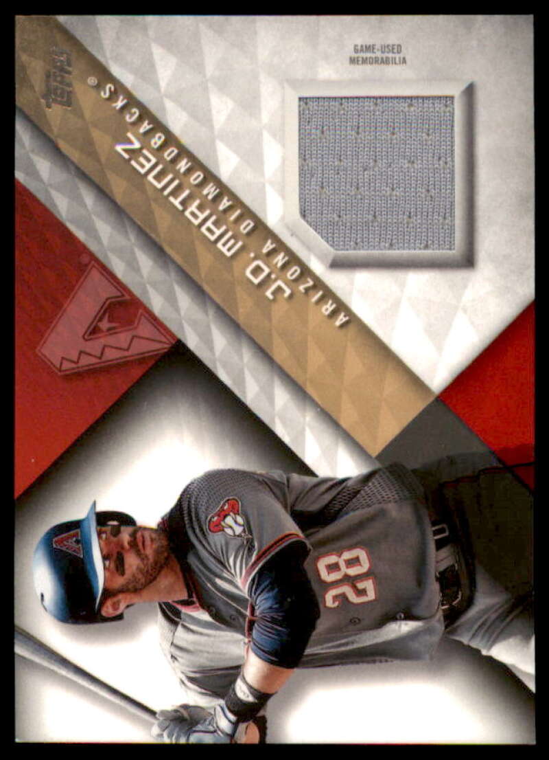 J.D. Martinez Card 2018 Topps Major League Materials #MLMJM  Image 1
