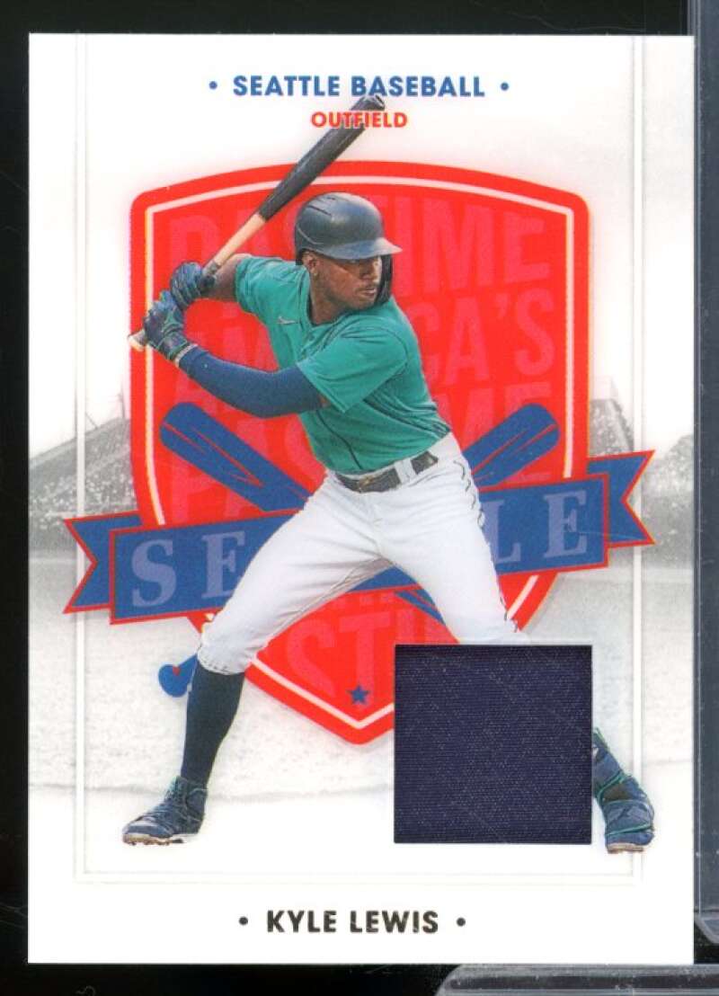 Kyle Lewis Card 2021 Panini America's Pastime Swatches #59  Image 1