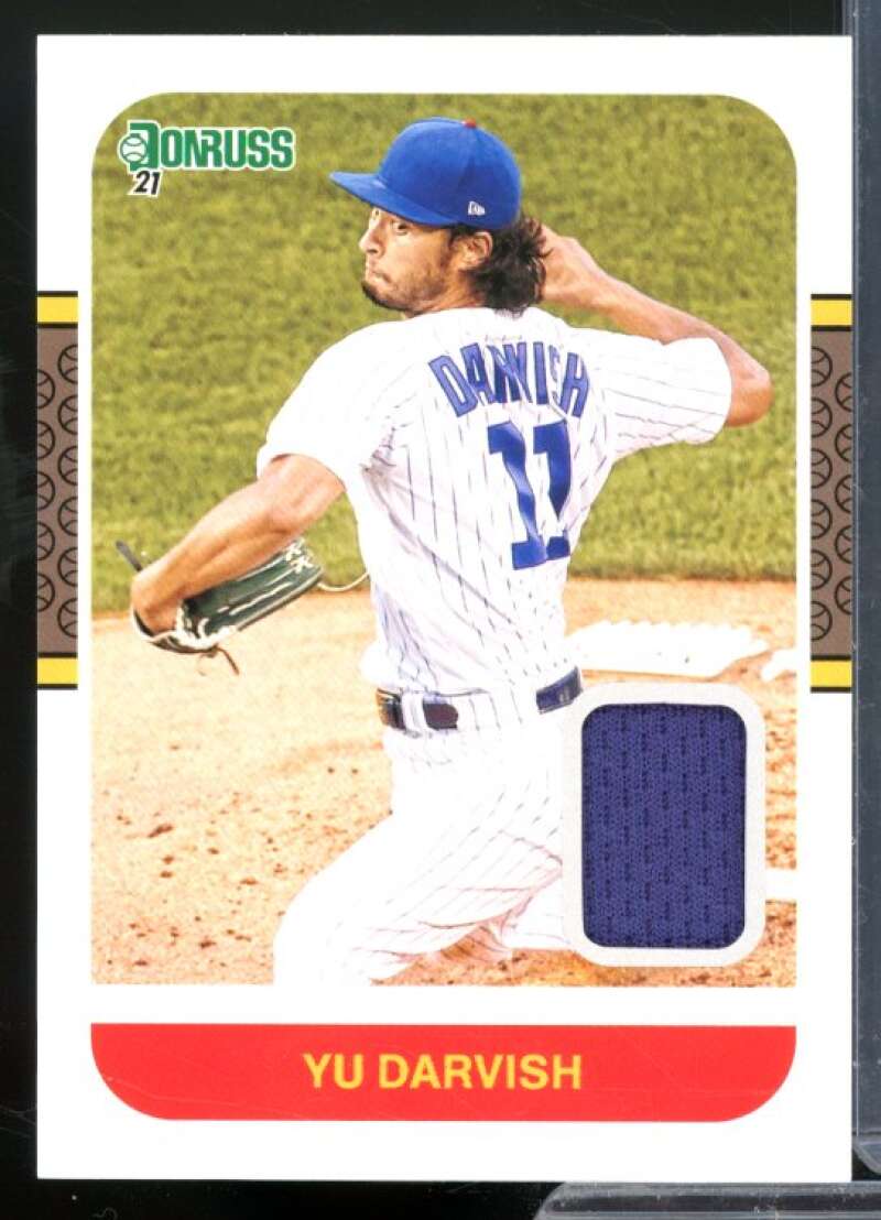 Yu Darvish Card 2021 Donruss Retro '87 Materials #87MYD  Image 1