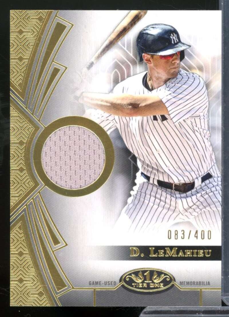 DJ LeMahieu Card 2023 Topps Tier One Relics #T1RDL  Image 1