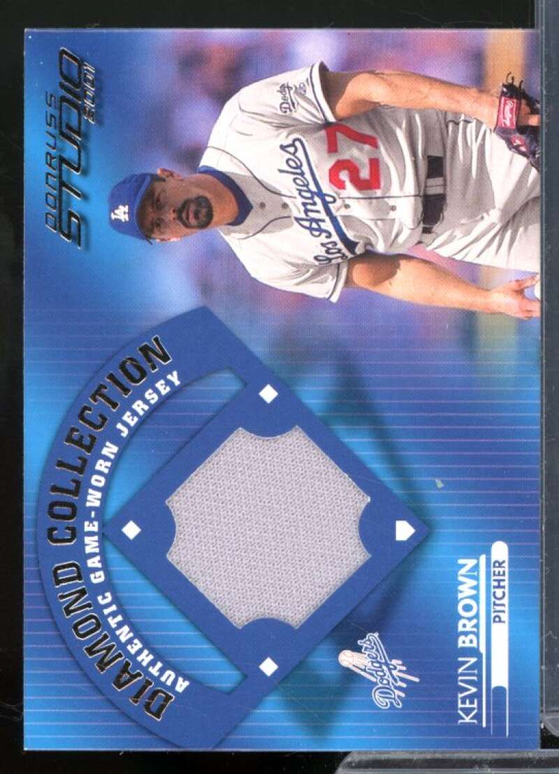 Kevin Brown Card 2001 Studio Diamond Collection #DC47  Image 1
