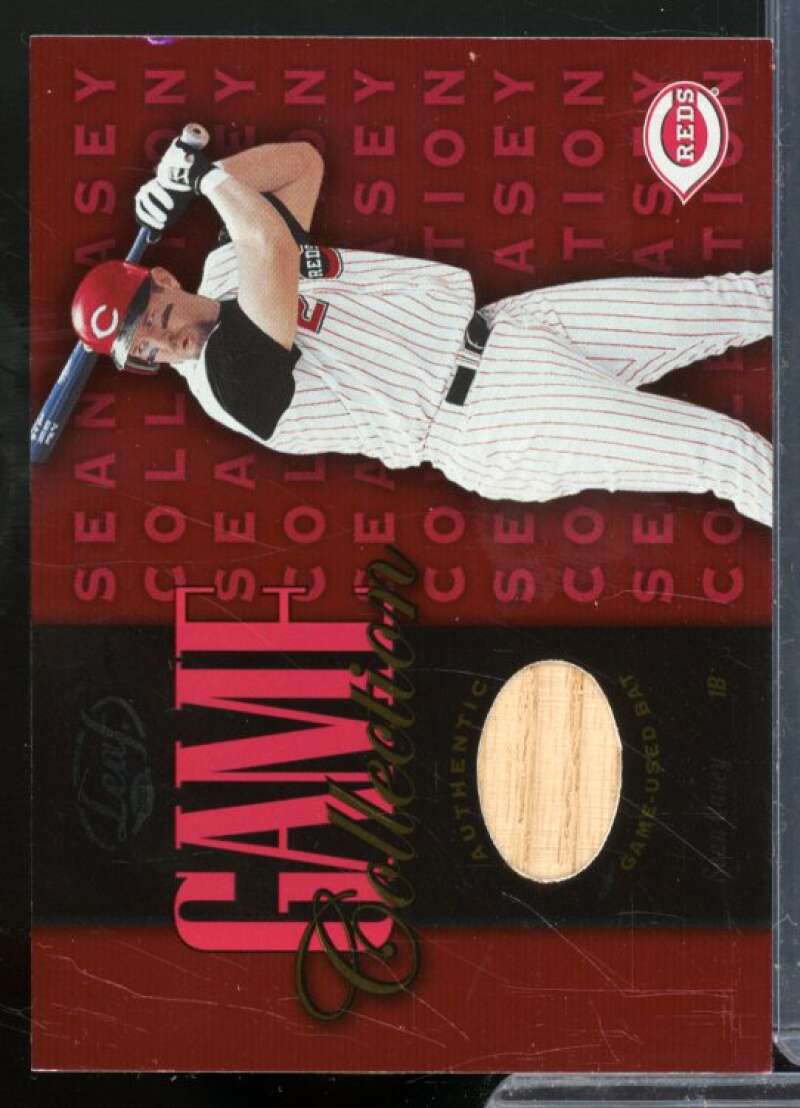 Sean Casey Bat Card 2002 Leaf Game Collection #SCB  Image 1