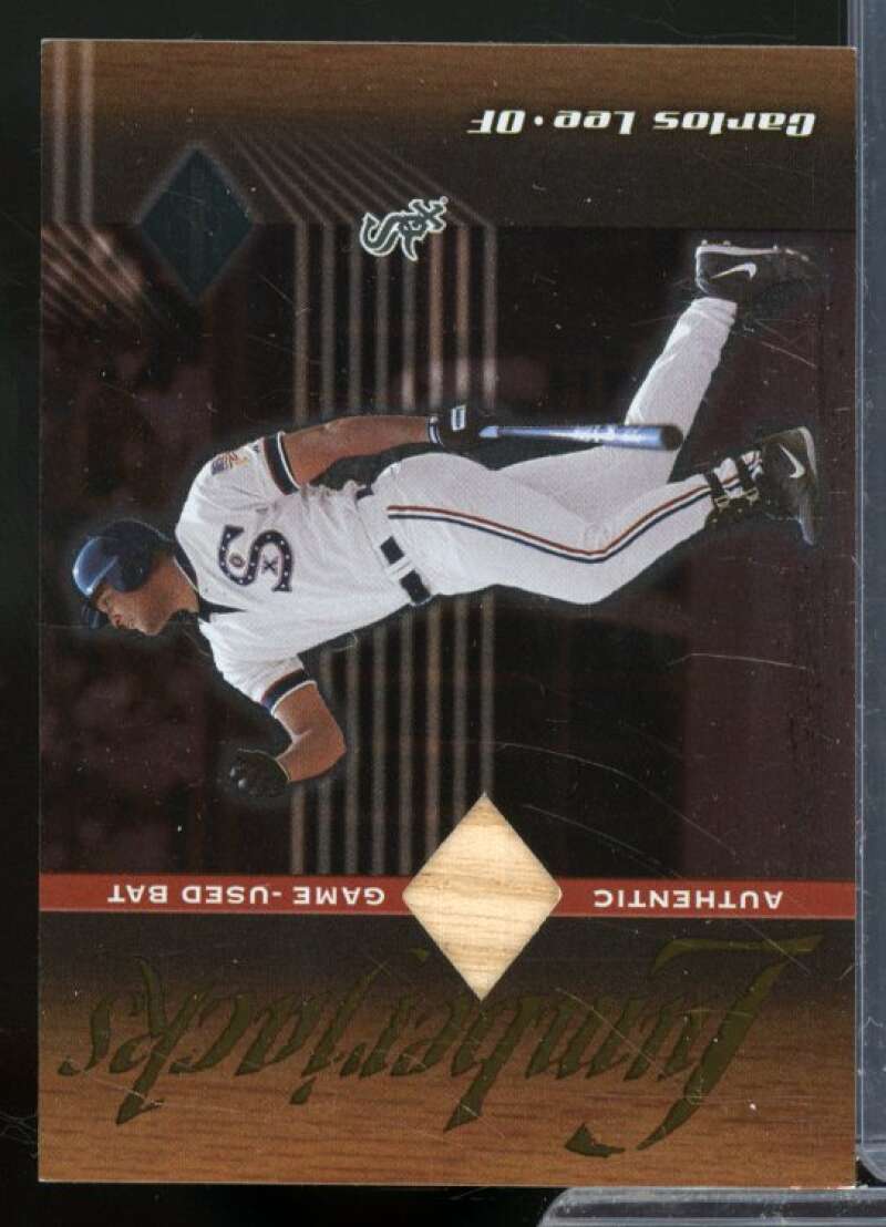 Carlos Lee LUM Card 2001 Leaf Limited #183  Image 1