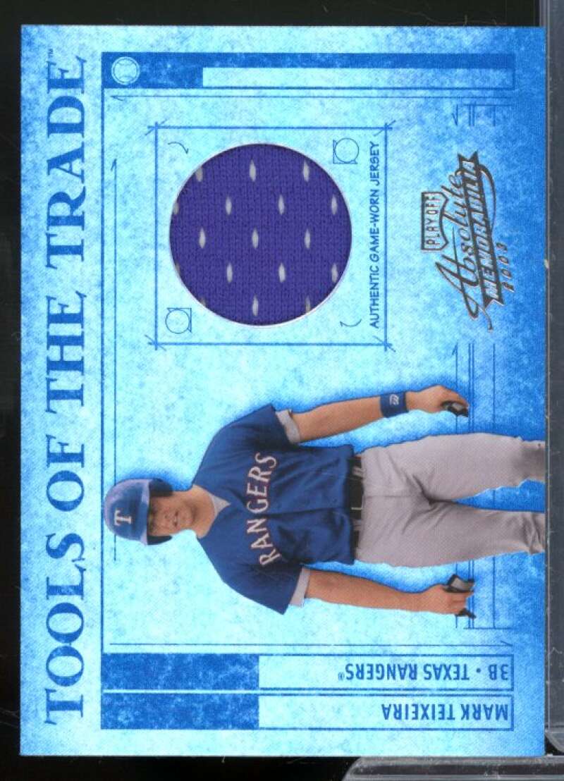 Mark Teixeira 2003 Absolute Memorabilia Tools of the Trade Jsy Spectrum #TT35  Image 1